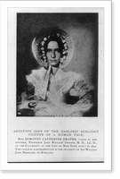 Historic Framed Print, [Dorothy Catherine Draper, half-length portrait, facing front],  17-7/8" x 21-7/8"