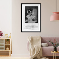 Historic Framed Print, [Dorothy Catherine Draper, half-length portrait, facing front],  17-7/8" x 21-7/8"