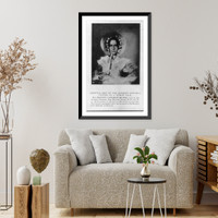 Historic Framed Print, [Dorothy Catherine Draper, half-length portrait, facing front],  17-7/8" x 21-7/8"