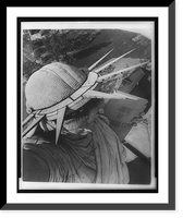 Historic Photo Print - Statue of Liberty - Close-up view of head