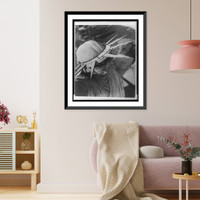 Historic Photo Print - Statue of Liberty - Close-up view of head
