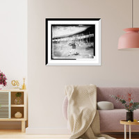 Historic Framed Print, Harl Maggert, Philadelphia AL (baseball),  17-7/8" x 21-7/8"