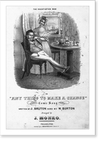 The Dissatisfied Man, or Any Thing to Make a Change"", Vintage Wall Art