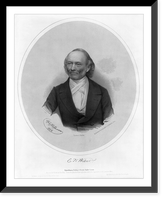 Ernst Heinrich Weber, 1795-1878, head-and-shoulders portrait, facing front, Historic Reproduction