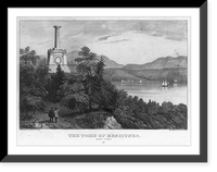 The tomb of Kosciusko: West Point, Antique Poster
