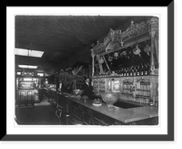 Interior of an unidentified soda fountain shop, ca. 1900, Historic Reproduction