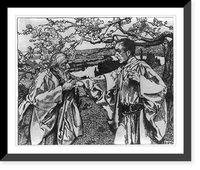 Welcome, said the old man : will you come with us, Historic Reproduction