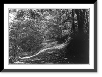 Four views in western North Carolina: road to Mt. Meadow's Inn, Historic Reproduction