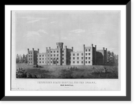 Tennessee State hospital for the insane. Near Nashville, Historic Reproduction