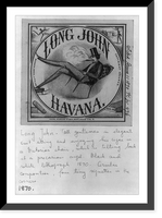 Historic Framed Print, Long John,  17-7/8" x 21-7/8"