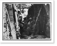In the trench near San Marco during action of May 12, 1917, Antique Poster