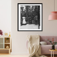 Vintage Portrait - Theodore Roosevelt, bust - Framed Wall Art Gift Idea