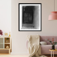 Historic Framed Print, [An old safe at the U.S. Capitol],  17-7/8" x 21-7/8"