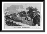 Site of the Revolutionary Foundry, Salisbury, Connecticut Classic, Historic Reproduction