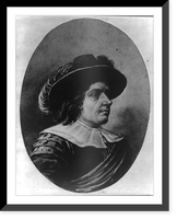 Historic Framed Print, [Wilhelm Kieft, bust portrait, facing right],  17-7/8" x 21-7/8"