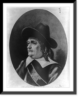 Wouter van Twiller, bust portrait, facing left, Historic Print