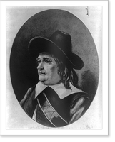Wouter van Twiller, bust portrait, facing left, Historic Print