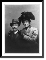Black & White Photo - Tom Walsh and daughter Evalyn