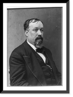 Judge Benjamin Helm Bristow, 1832-1896, half-length portrait, facing right, Antique Poster