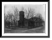 D.C. - Washington: Holy Cross P.E. Church, Dupont Circle, Jan. 1900, Antique Wall Art