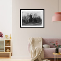 D.C. - Washington: Holy Cross P.E. Church, Dupont Circle, Jan. 1900, Antique Wall Art