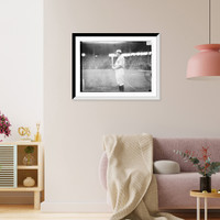 Historic Framed Print, Steve Yerkes, Boston AL (baseball),  17-7/8" x 21-7/8"