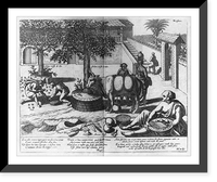 Historic Framed Print, [Gathering of spices in India],  17-7/8" x 21-7/8"