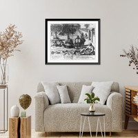 Historic Framed Print, [Gathering of spices in India],  17-7/8" x 21-7/8"