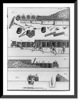Vintage Photo Print - Construction of fortifications