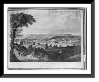 Historic Framed Print, City of Washington from beyond the Navy Yard.painted by G. Cooke ; engd. by W.J. Bennett.,  17-7/8" x 21-7/8"