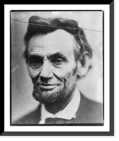Abraham Lincoln, head-and-shoulders portrait, traditionally called last photograph of Lincoln from life"" - 2, Vintage Print
