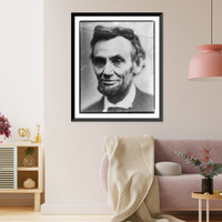 Abraham Lincoln, head-and-shoulders portrait, traditionally called last photograph of Lincoln from life"" - 2, Vintage Print
