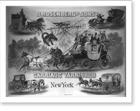 D. Rosenberg & Sons, standard carriage varnishes, New York Classic, Vintage Wall Art
