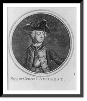 Mayjor General Amherst Classic, Historic Print