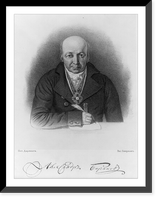 Aleksandr Andreevich Baranov, 1746-1819, half length, facing front; facsimile signature. Russian Alaskan fur trader Classic, Vintage Poster