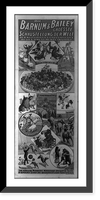 Historic Framed Print, Die Barnum & Bailey groesste schaustellung der welt [...] Eine Herrliche Menagerie [...],  17-7/8" x 21-7/8"