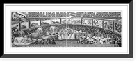 Ringling Bros'. aviary and aquarium. largest zoological exhibit on earth, Vintage Poster