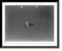 The Ostfriesland - ex-German naval vessel being sunk during practice bombings Classic, Antique Wall Art