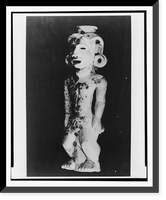 The Adena Pipe, discovered in 1901 during excavation of 8th-9th Century Indian burial mound near Chillicothe, Ohio Classic, Antique Poster