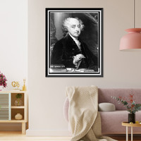 Historic Framed Print, John Adams, second President of the United States,  17-7/8" x 21-7/8"