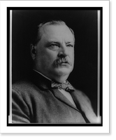 Historic Framed Print, [Hon. Grover Cleveland, head-and-shoulders portrait, facing right] - 2,  17-7/8" x 21-7/8"