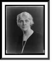 Historic Framed Print, [Mrs. Herbert Hoover, three-quarter length portrait, seated, facing front] - 2,  17-7/8" x 21-7/8"