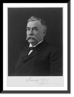 Seth Shepard, 1847-1917, bust portrait, facing left, Vintage Print