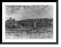 Early scenes of Missouri Territory, 180-: Cordell Boat Classic, Vintage Poster