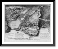 Historic Framed Print, [Engraving of Sicily] - 3,  17-7/8" x 21-7/8"