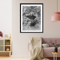Historic Framed Print, Nane. Qagyuhl,  17-7/8" x 21-7/8"