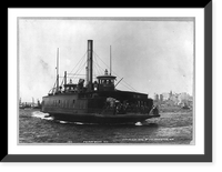 Historic Framed Print, The steamboat BROOKLYN,  17-7/8" x 21-7/8"