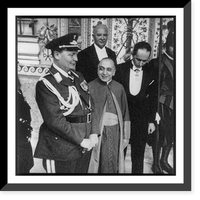 Hermann Goering in Rome with Archbishop Angelo Giuseppe Roncalli (later Pope John XXIII) and others, Vintage Wall Art
