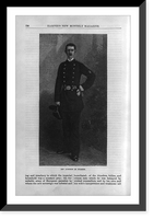 Historic Framed Print, [Augustin Iturbide, Emperor of Mexico, 1783-1824, full length portrait, standing, in uniform, facing slightly left],  17-7/8" x 21-7/8"