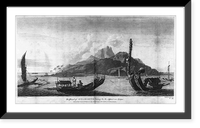 Historic Framed Print, The Island of Otahiete,  17-7/8" x 21-7/8"